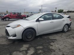 Salvage cars for sale at Colton, CA auction: 2017 Toyota Corolla L