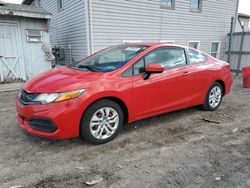 Salvage cars for sale at York Haven, PA auction: 2014 Honda Civic LX