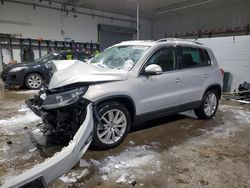 Salvage cars for sale at Candia, NH auction: 2012 Volkswagen Tiguan S