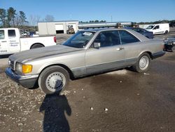 Salvage cars for sale at Harleyville, SC auction: 1985 Mercedes-Benz 500 SEC