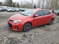 Salvage cars for sale at Portland, OR auction: 2016 Toyota Corolla L