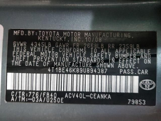 2009 Toyota Camry Base