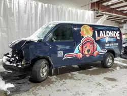 Salvage trucks for sale at Leroy, NY auction: 2013 Chevrolet Express G2500