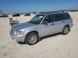 Salvage cars for sale at New Braunfels, TX auction: 2005 Subaru Forester 2.5XS