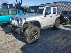 Jeep Wrangler Unlimited Sport salvage cars for sale: 2012 Jeep Wrangler Unlimited Sport