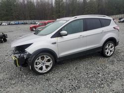 Salvage cars for sale from Copart Gainesville, GA: 2018 Ford Escape Titanium