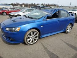 Mitsubishi salvage cars for sale: 2012 Mitsubishi Lancer Ralliart