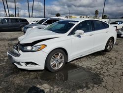 Ford salvage cars for sale: 2018 Ford Fusion SE