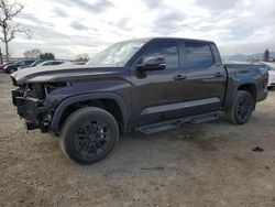 Salvage cars for sale at San Martin, CA auction: 2024 Toyota Tundra Crewmax Limited