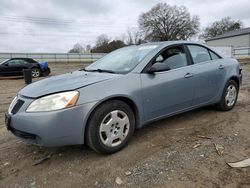 Salvage cars for sale at Chatham, VA auction: 2008 Pontiac G6 Value Leader