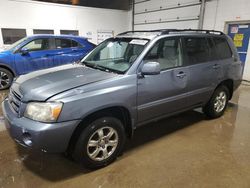 Salvage cars for sale at Blaine, MN auction: 2006 Toyota Highlander Limited