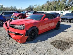 Salvage cars for sale at Riverview, FL auction: 2015 Chevrolet Camaro LT