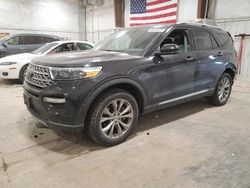 Salvage cars for sale from Copart Milwaukee, WI: 2021 Ford Explorer Limited