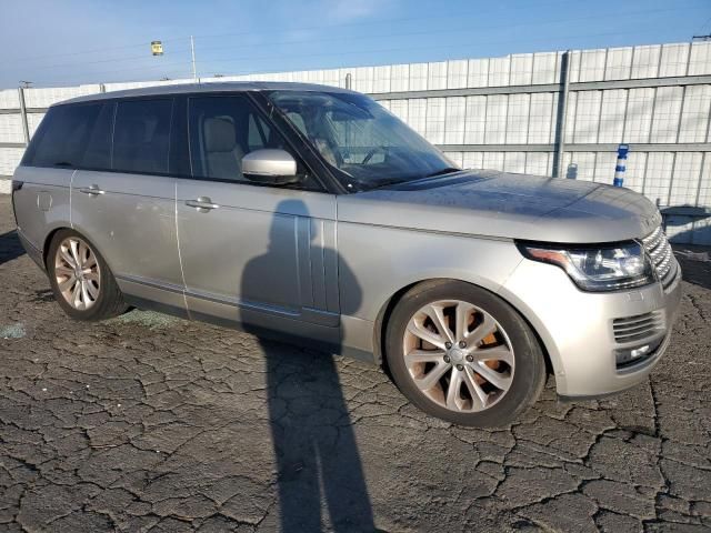 2016 Land Rover Range Rover HSE