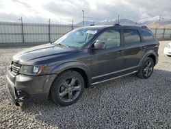 Salvage cars for sale at Magna, UT auction: 2016 Dodge Journey Crossroad