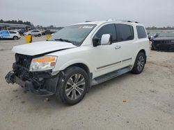 Salvage cars for sale at Harleyville, SC auction: 2015 Nissan Armada SV