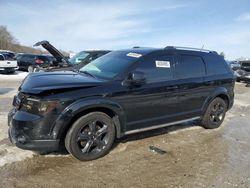 Salvage cars for sale at West Warren, MA auction: 2018 Dodge Journey Crossroad