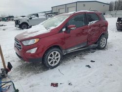 Salvage cars for sale at Wayland, MI auction: 2020 Ford Ecosport SE