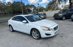 Salvage cars for sale at Orlando, FL auction: 2012 Volvo S60 T5