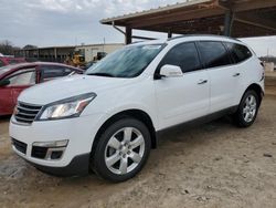 Chevrolet salvage cars for sale: 2017 Chevrolet Traverse LT