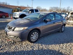 Honda salvage cars for sale: 2014 Honda Civic LX