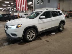 Salvage cars for sale at Blaine, MN auction: 2019 Jeep Cherokee Latitude