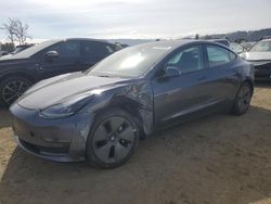 Salvage cars for sale at San Martin, CA auction: 2023 Tesla Model 3