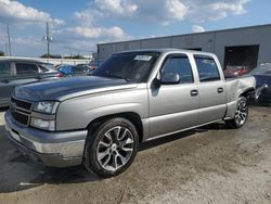 Salvage cars for sale at Jacksonville, FL auction: 2007 Chevrolet Silverado C1500 Classic Crew Cab