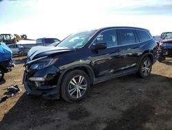 Salvage cars for sale at Brighton, CO auction: 2016 Honda Pilot EXL