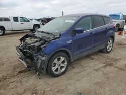 Salvage cars for sale at Amarillo, TX auction: 2015 Ford Escape SE