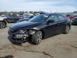 Salvage cars for sale at Pennsburg, PA auction: 2019 Honda Civic LX