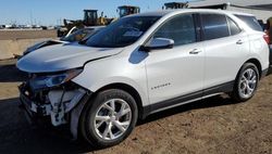 Carros salvage sin ofertas aún a la venta en subasta: 2018 Chevrolet Equinox LT