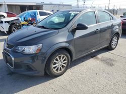 Salvage cars for sale at Sun Valley, CA auction: 2017 Chevrolet Sonic LT