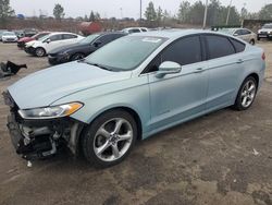 Salvage cars for sale at Gaston, SC auction: 2014 Ford Fusion SE Hybrid