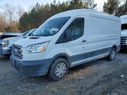 Salvage trucks for sale at Sandston, VA auction: 2019 Ford Transit T-250