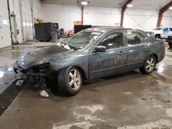 Salvage cars for sale at Center Rutland, VT auction: 2005 Honda Accord EX