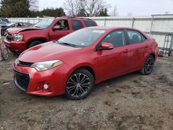 Salvage cars for sale at auction: 2016 Toyota Corolla L