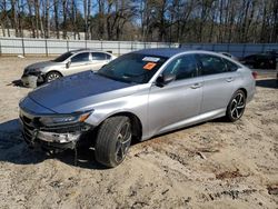 Salvage cars for sale at Austell, GA auction: 2021 Honda Accord Sport