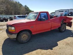 Salvage trucks for sale at Shreveport, LA auction: 1995 Ford F150