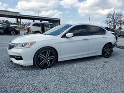 Honda salvage cars for sale: 2017 Honda Accord Sport