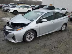 Salvage cars for sale at Windsor, NJ auction: 2021 Toyota Prius Prime LE