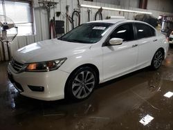 Salvage cars for sale from Copart Elgin, IL: 2014 Honda Accord Sport