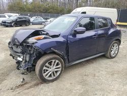 Salvage cars for sale at Waldorf, MD auction: 2015 Nissan Juke S