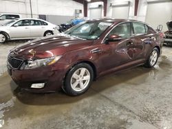 KIA salvage cars for sale: 2015 KIA Optima LX