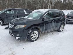 Salvage cars for sale from Copart Cookstown, ON: 2015 Nissan Rogue S