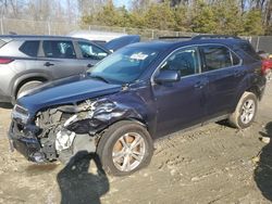 Salvage cars for sale at Waldorf, MD auction: 2015 Chevrolet Equinox LT