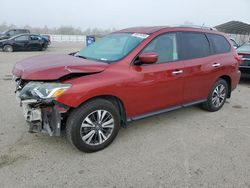 Salvage cars for sale at Fresno, CA auction: 2017 Nissan Pathfinder S