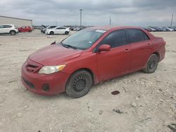 Salvage cars for sale at Temple, TX auction: 2012 Toyota Corolla Base