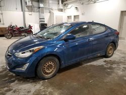 Salvage cars for sale at Elmsdale, NS auction: 2016 Hyundai Elantra SE