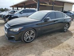 Salvage cars for sale at Tanner, AL auction: 2019 Infiniti Q50 Luxe